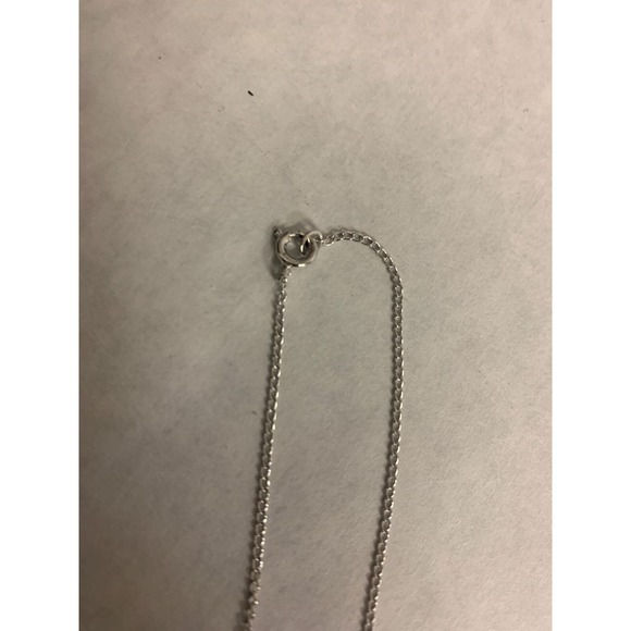 Vintage Genuine Onyx and Sterling Silver Cross, Cross Necklace - Picture 4 of 8